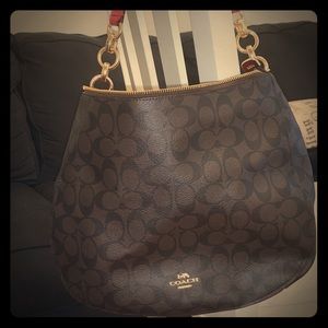 Coach Women’s Pebbled Leather Elle Hobo